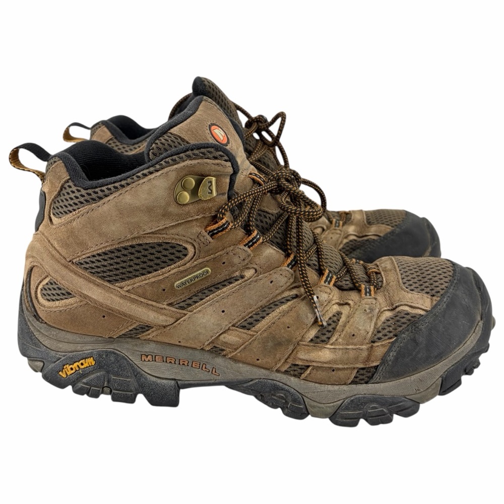 Merrell Men’s Brown Hiking Shoes Size 11 Outdoor Trail Shoes